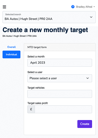 Revolution Dealers MTD form